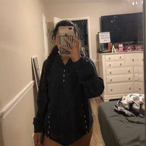 pink wind breaker